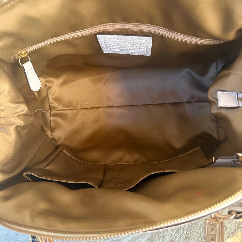 Coach Genuine Python Leather Satchel | Discontinued Exotic | Excellent Condition - Picture 9 of 16